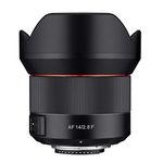 Samyang AF 14mm F2.8 Nikon F Auto Focus Lens (Black)