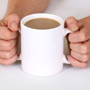 Double Handled Easy to Hold Coffee Mug - 330ml, 2 extra-large handles, Great for shaky or uncomfortable hands and Eldery/Seniors!