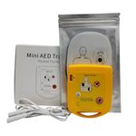 Mini AED Trainer in English with 5 Training Face Shields