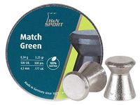 HN Match Green .177/4.5mm Lead free AirGun Pellets L231