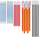 AAwipes Cleanroom Foam Tip Swab Set (5 Colors & Styles, 100 Pack) - Assorted Multi-Use Cleaning Swabs for Camera, Optical Lens, Arts & Crafts, Painting, Gun, Printer, Auto Detailing (FC502)