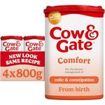 Cow & Gate Comfort Formula 800 g (Pack of 4)