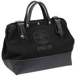 Tool Bag Black Canvas 12-Inch