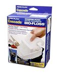 Penn-Plax Cascade Bio-Floss Replacement Poly Fiber Floss Pads for Cascade 500 Canister Aquarium Filters – 6 Pack, White