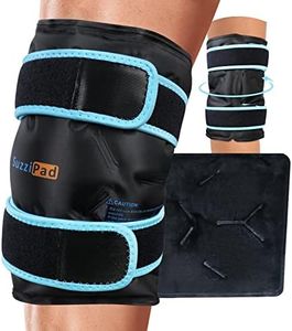 SuzziPad XL Knee Ice Pack for Injuries Reusable Gel Cold Pack with Cold Compress, Flexible Ice Pack Wrap for Knee Pain Relief, Tendonitis, Meniscus Tear, ACL, Swelling, Knee Surgery