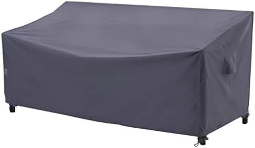 F&J Outdoors X-Large l Shaped Patio Sofa Cover Waterproof Anti-UV Furniture Cover,92Wx42Dx42H Inches