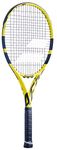 Babolat Aero G, Adult Tennis Racket - Strung - Size 1 Yellow/Black