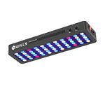 WILLS Aquarium Light, Dimmable Full Spectrum Fish Tank Light with 3 Dimming Modes & 55 Premium SMD Chips, 165W LED Aquarium Plant Light for Saltwater Freshwater Coral Reef (21.3"x6.7"x2.4")
