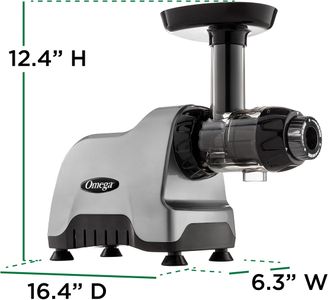 Omega Cold Press Juicer – Compact Slow Masticating Extractor