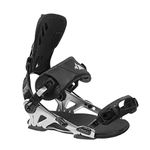 System Pro Freeride Men's Rear Entry Step in Style Snowboard Bindings (Large)