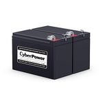 CyberPower RB1270X2C UPS Replacement Battery Cartridge, Maintenance-Free, User Installable, 12V/7Ah