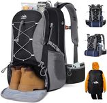 NUBILY 50L Hiking Backpack Waterpro