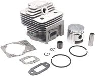 Heavy Duty 43 CC Cylinder Assembly Kit for 2 Stroke Brush Cutter Engine Grass Cutter Trimmer Timmer Block Piston Head