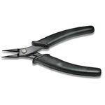 The Beadsmith Hi-Tech Round Nose Pliers, 5.5 inches (140mm) with high Carbon Steel Head, Black Comfort Grip Handle with Spring, Tool for Jewelry Making, Electronics or Micro Mechanics