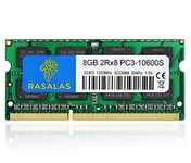 8GB 2RX8 PC3-10600S DDR3 1333MHZ SODIMM RAM 204PIN Memory for Laptop Notebook Mac Computer Memory Rasalas