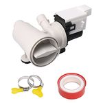 Metal Water Drain Pump W10130913 Replacement for Whirlpool WPW10730972