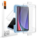 Spigen Glas.tR EZ Fit Screen Protector for Samsung Galaxy Tab S10 Plus, Galaxy Tab S9 Plus (1 Pack)