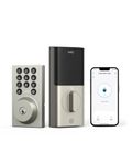 eufy Smart Lock C30, Keyless Entry Door Lock, Built-in WiFi Deadbolt, Smart Lock for Front Door, No Bridge Required, Easy Installation, App Remote Control, Auto Lock, Nickel