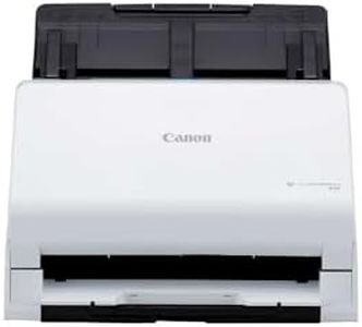 Canon imageFORMULA R30 Document Scanner | Double-sided Scanning with USB for Home & Office | 60 Sheet Feeder | Easy Driverless Setup with Built-in Canon CaptureOnTouch Lite Software | Supports OCR