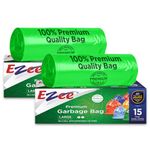 Ezee Premium Garbage Bags for Dustbin/Trash Bag | 20 Pcs | Extra Large 30 X 37 Inches | 10 Pcs x Pack of 2