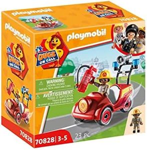Playmobil - D.O.C. Duck on Call, Action Fire Rescue Mini-Car