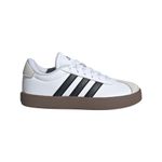 adidas,VL Court 3.0,FTWWHT/CBLAC/GREONE,Unisex,5 White/Black/Grey