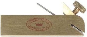 Crown Tools MPBN Miniature Rosewood & Brass Bullnose Plane