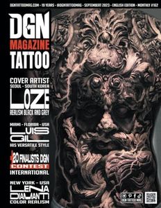 DGN tattoo magazine #162, book of tattoos: more than 200 tattoo for real, professional and amateur tattoo artists. Original and modern tattoo designs that will inspire... for your first tattoo