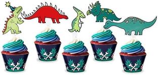 Dinosaur Cupcake Toppers & Dinosaur