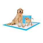 DOG n KITTY Heavy Duty Puppy Pads With Leak Proof & Odour Control Anti Slip Dog Training Pads 56x56cm For Dog, Puppy, Pet | Training Pads | Dog Training Pads | Dog Pee Pad (56x56cm (50 Pads))