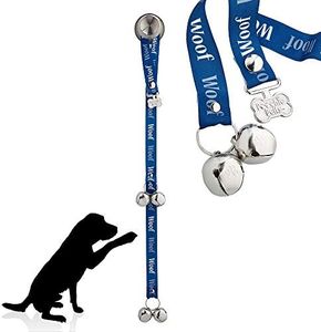 PoochieBells The Original Doggie Doorbell, Puppy Potty Training Bells, Woof