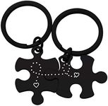 Eilygen Puzzle Piece Couple Keychai