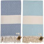 KZY LONDON Beach Towel 2 Pack Large