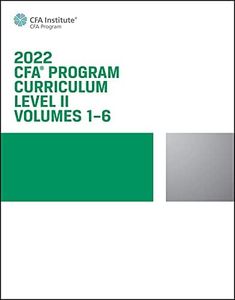2022 CFA Program Curriculum Level II Box Set