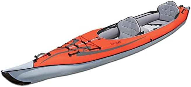 Advanced Elements AdvancedFrame Convertible 2 Person Kayak with Pump - Red/Gray