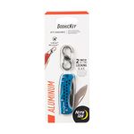 Nite Ize DoohicKey Key Chain Knife, Folding Pocket Knife for Keychain, Blue