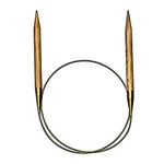 addi Circular Knitting Needles, Olive Wood, Length 40cm (16) (US5)
