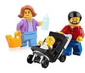 LEGO City MiniFigure: Combo Package (Mom, Dad, & Baby in Stroller) 60134