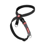 EzyDog Crosscheck Harness - Dog Training Harness - No Pull Harnesses for Dogs - Escape Proof, Reflective, Comfortable, Easy to Fit (L, Black)