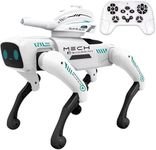 Smart Robot Dog Toy with Remote Control for Kids – Interactive Electronic Puppy with LED Eyes, Voice & Touch Response, Dancing, Singing, Programmable Actions – STEM Pet Birthday Gift for Boys & Girls.