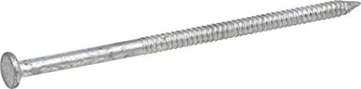 HILLMAN FASTENERS 461339 30D x Hot Dipped Galvanized Pole barn Nails 5lb Box, Silver, 147 Piece