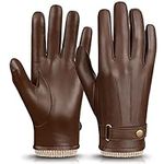 OZERO Leather Gloves for Mens - Ful