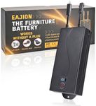 EAJION Universal Battery Pack for Reclining Furniture, 2500mAh Rechargeable Wireless Power Supply Fits Furniture with 2-Pin Connection, Batteries for Electric Sofas, Recliner, Couch, Lift Chairs