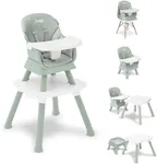 Jeep Milestone 6-in-1 High Chair by