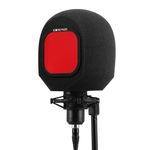 Iconic Mars Comet PRO Recording Vocal Studio Isolation Booth | Microphone Pop Filter Shield Accessory