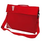 Ayra: Premium School Book Bag With Strap - 8 Colours (Red)