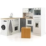 Costzon 2-Piece Kids Kitchen Playse