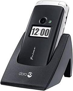 Primo 413 by Doro Téléphone portable à larges touches avec station de rechargement