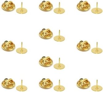 Embrayage Papillon Cravates Tie Pin, 10 Pcs Broches Papillon Cravate Fermoir Papillon Epingle, pour DIY, L'artisanat