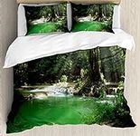 Ambesonne Nature Duvet Cover Set, T